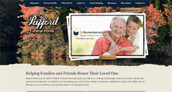 Desktop Screenshot of paffordfuneralhome.com